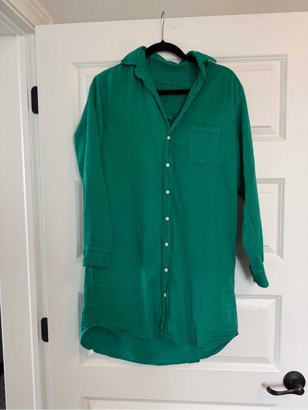 NWOT Frank & Eileen Mary Classic Shirt Dress - Picture 3 of 6
